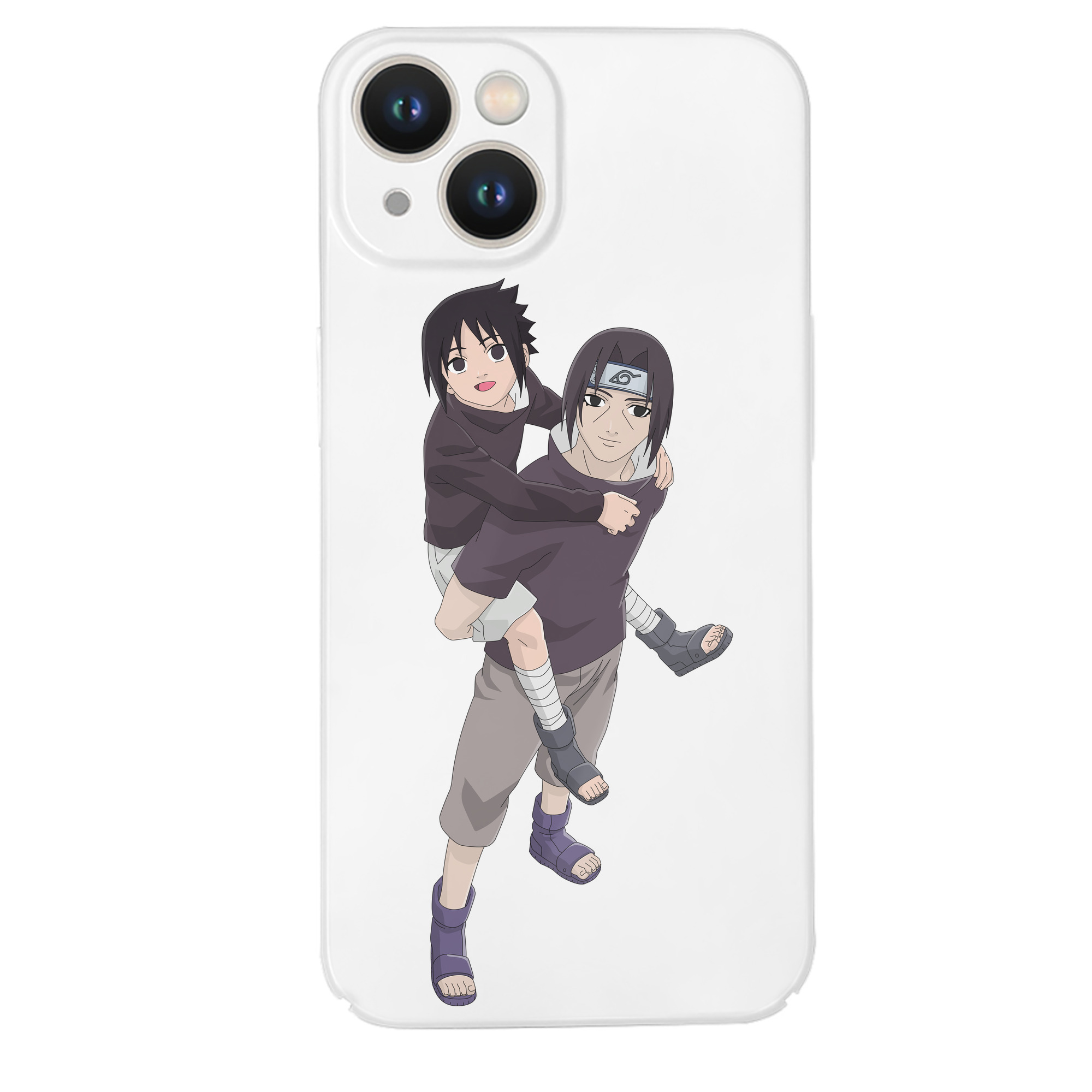 （画像用） NARUTO -ナルト- うちは イタチ Uchiha Itachi 【iPhone 14シリーズ対応】ハードケース